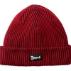 Bonnet Rip Curl Search Chunky Reg Beanie Black Red