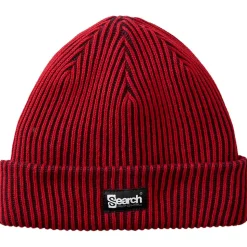 Bonnet Rip Curl Search Chunky Reg Beanie Black Red