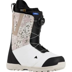 Boots Burton Moto Boa Black White