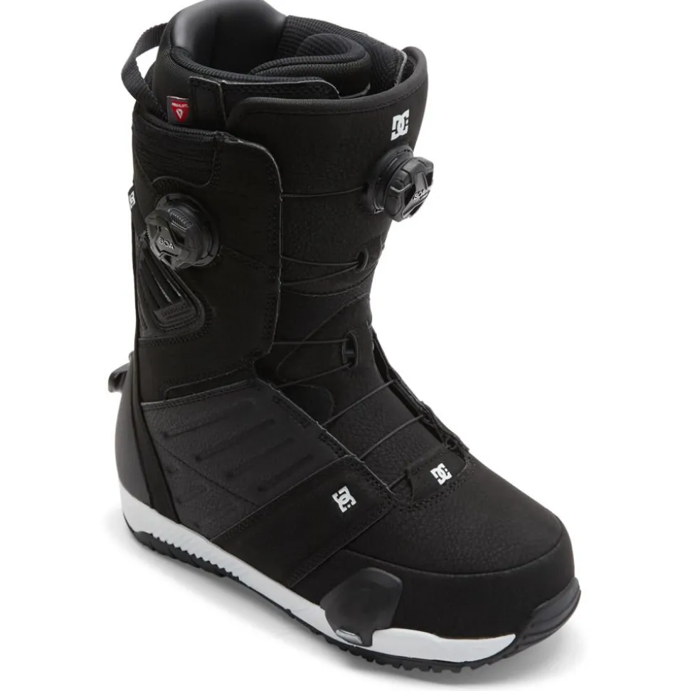 Boots DC Judge Step on Black White