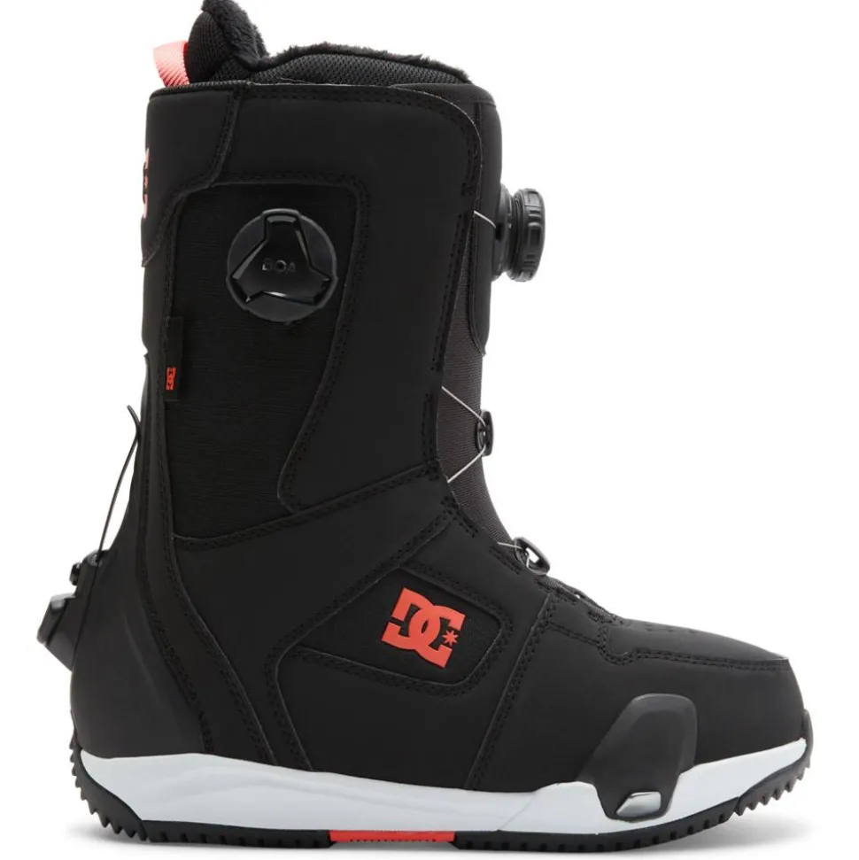 Boots DC Women Phase Boa Pro Step On Black Hot Coral