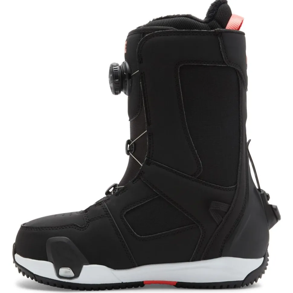 Boots DC Women Phase Boa Pro Step On Black Hot Coral