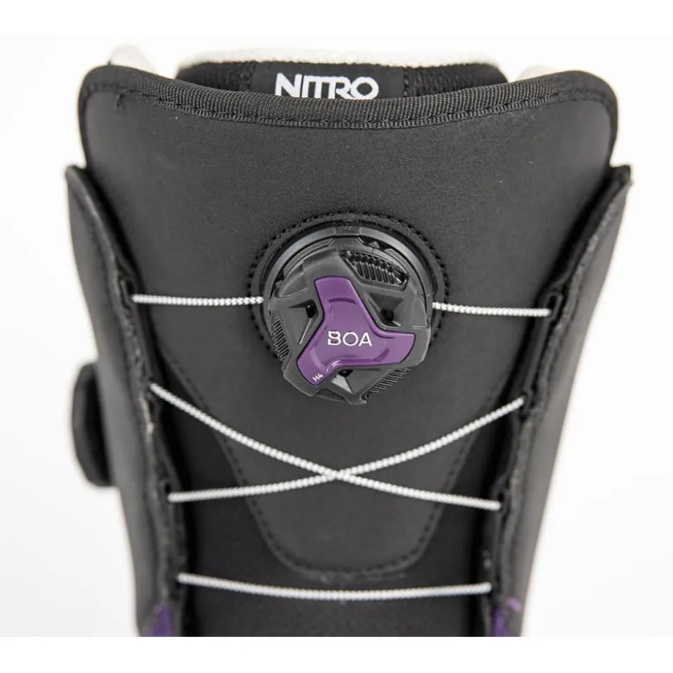 Boots Nitro Scala Boa Black Purple