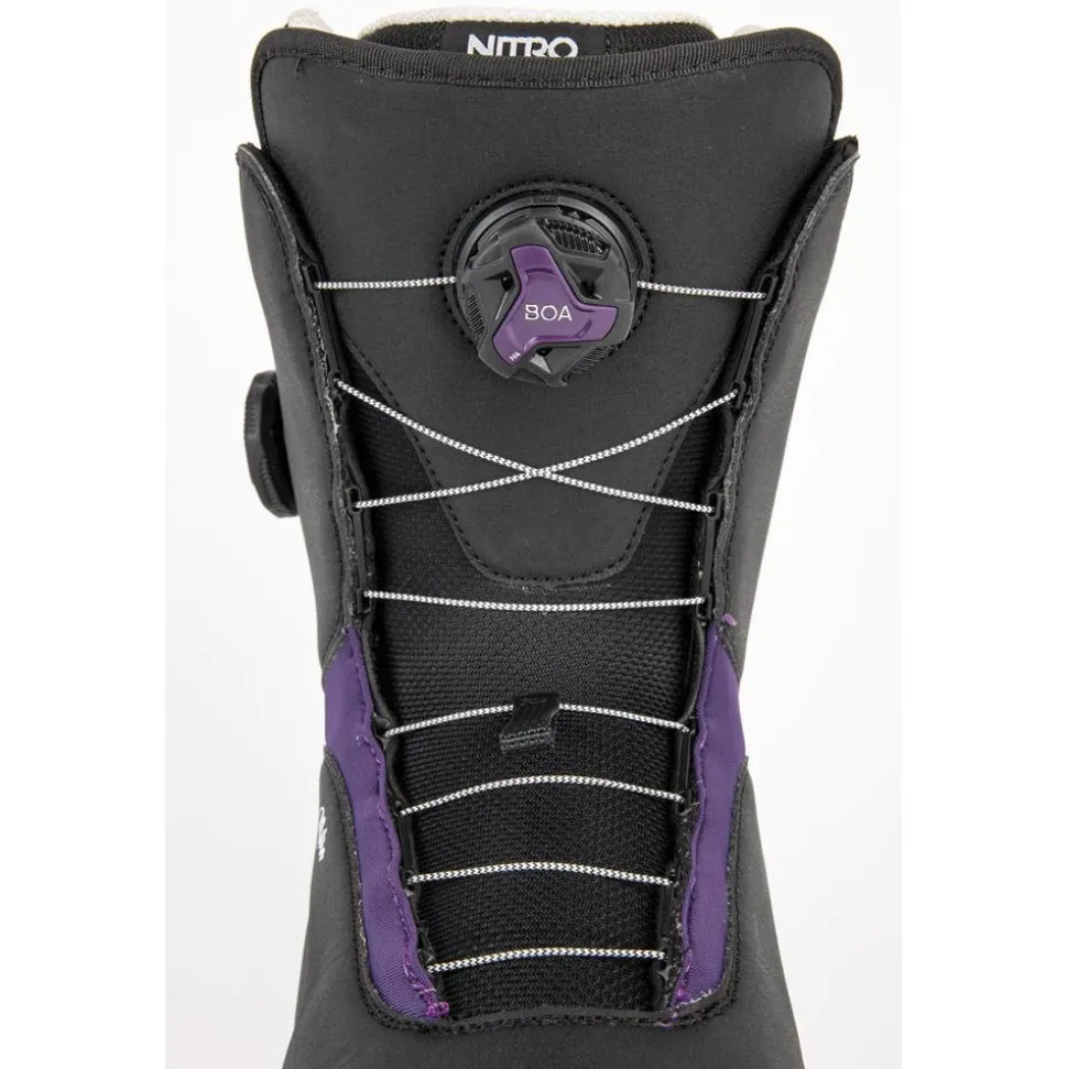 Boots Nitro Scala Boa Black Purple