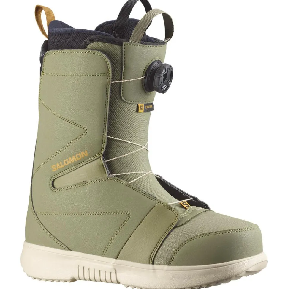 Boots Salomon Faction Boa Deep Lichen Green