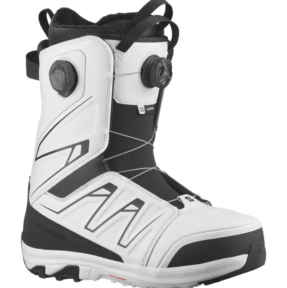 Boots Salomon Launch Boa Black White