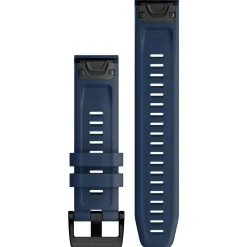 Bracelet Garmin Quickfit22 Bleu Captain Avec Boucle Noire