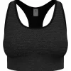 Brassière Odlo Seamless Medium Padded Sport Brassière Black Melange