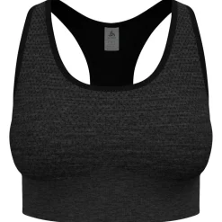 Brassière Odlo Seamless Medium Padded Sport Brassière Black Melange