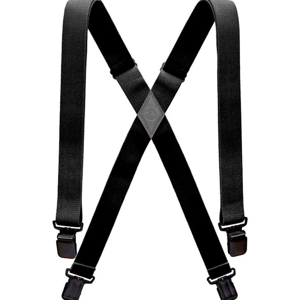 Bretelles Arcade Jessup Suspenders Midnighter Black
