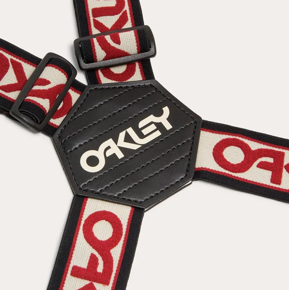 Bretelles Oakley Factory Suspenders Arctic White Iron Red
