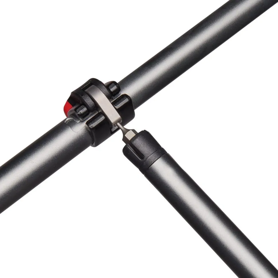 Bâton Black Diamond Pursuit Shock Steel Grey-Octane
