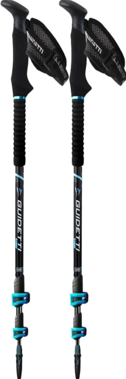 Bâton Guidetti B Light Saphir Carbone/Alu 135 cm Noir Bleu