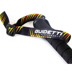 Bâton Guidetti Platinium Aero Carbone Perf Noir Jaune