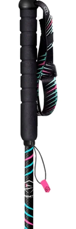 Bâton Guidetti Platinium Aero Carbone Pulse Noir Turquoise