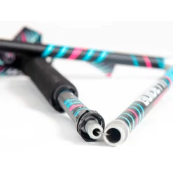 Bâton Guidetti Platinium Aero Carbone Pulse Noir Turquoise