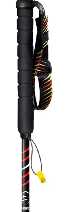 Bâton Guidetti Silver Aéro Alu Noir Rouge