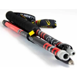 Bâton Guidetti Silver Aéro Alu Noir Rouge