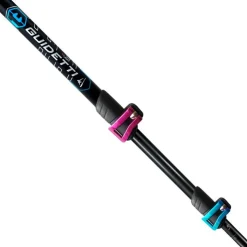 Bâton Guidetti T3 Light Alu Perle 125 cm Noir Bleu