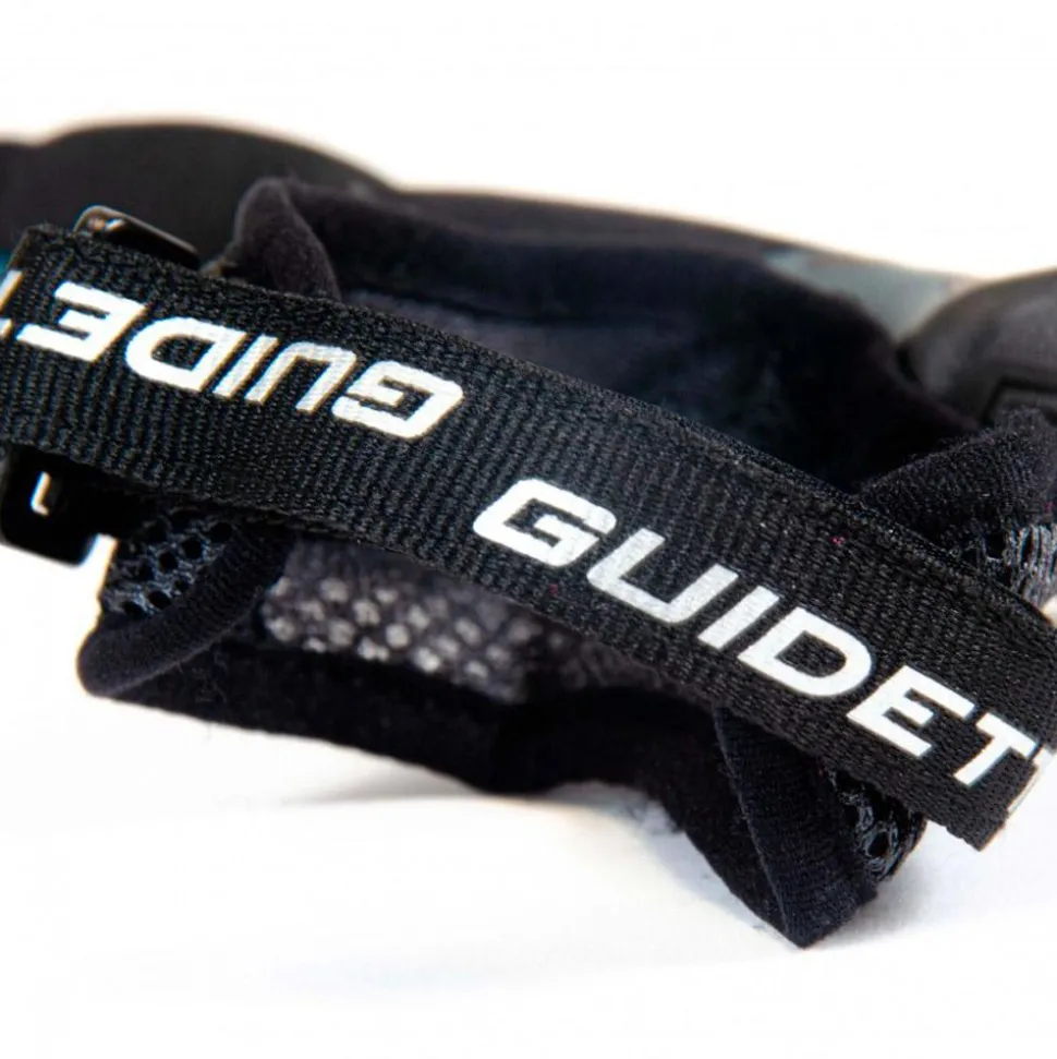 Bâton Guidetti T3 Light Alu Grenat 135 cm Noir Or