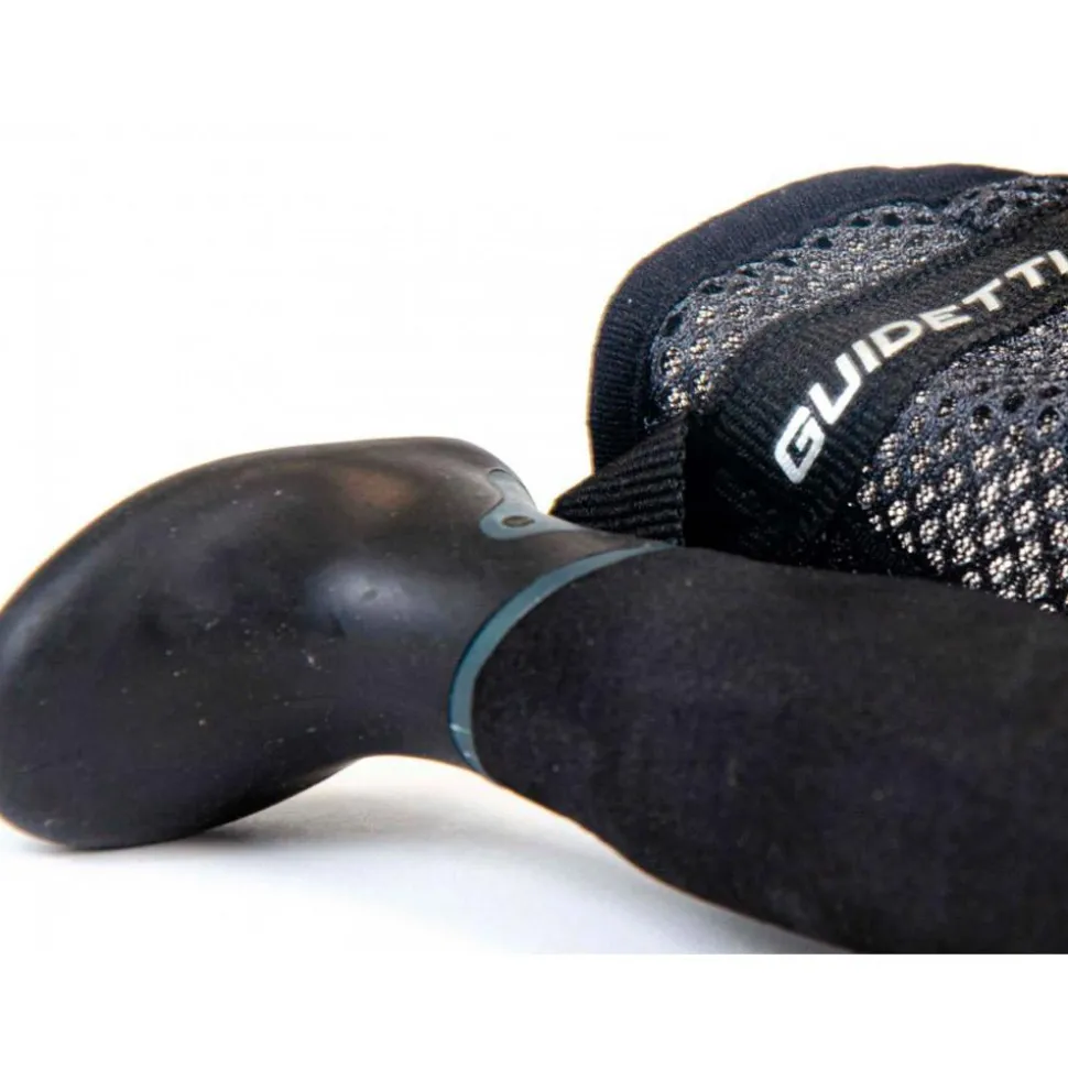 Bâton Guidetti T3 Light Alu Grenat 135 cm Noir Or