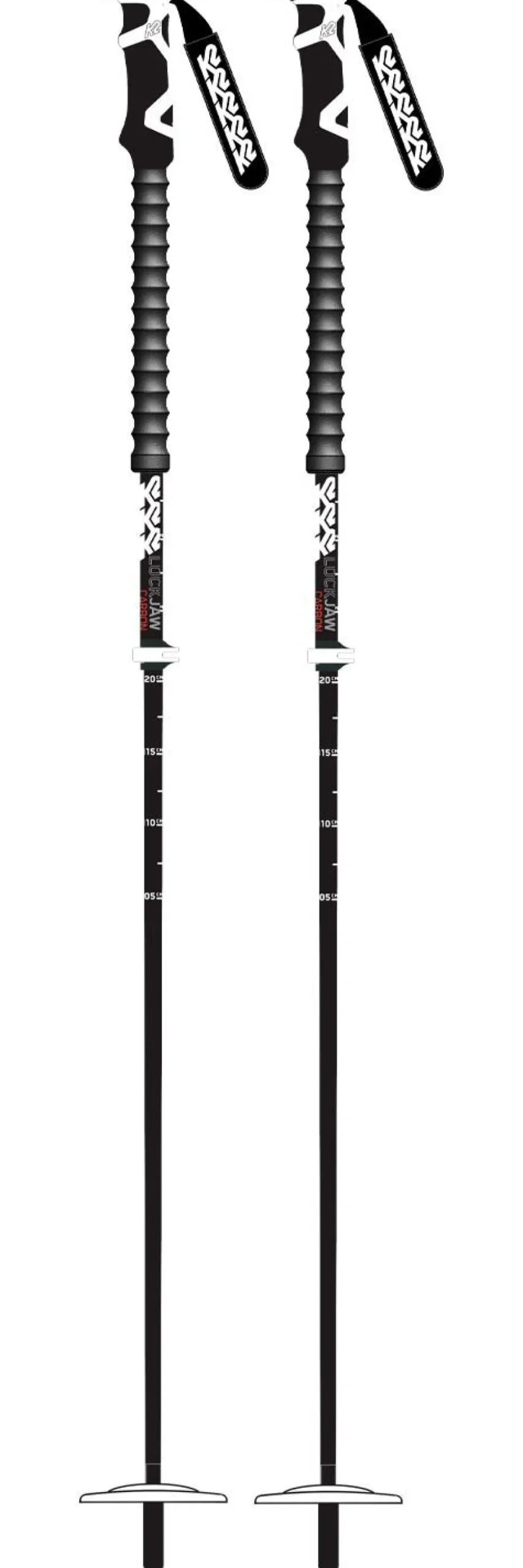 Bâton K2 Lockjaw Carbon Black