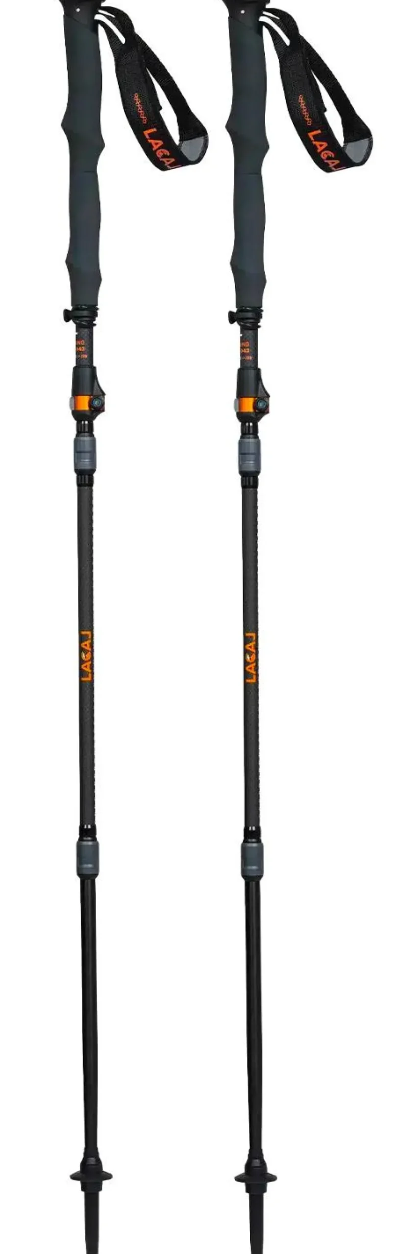Bâton Lacal Quick Stick Compact Carbon Black Orange