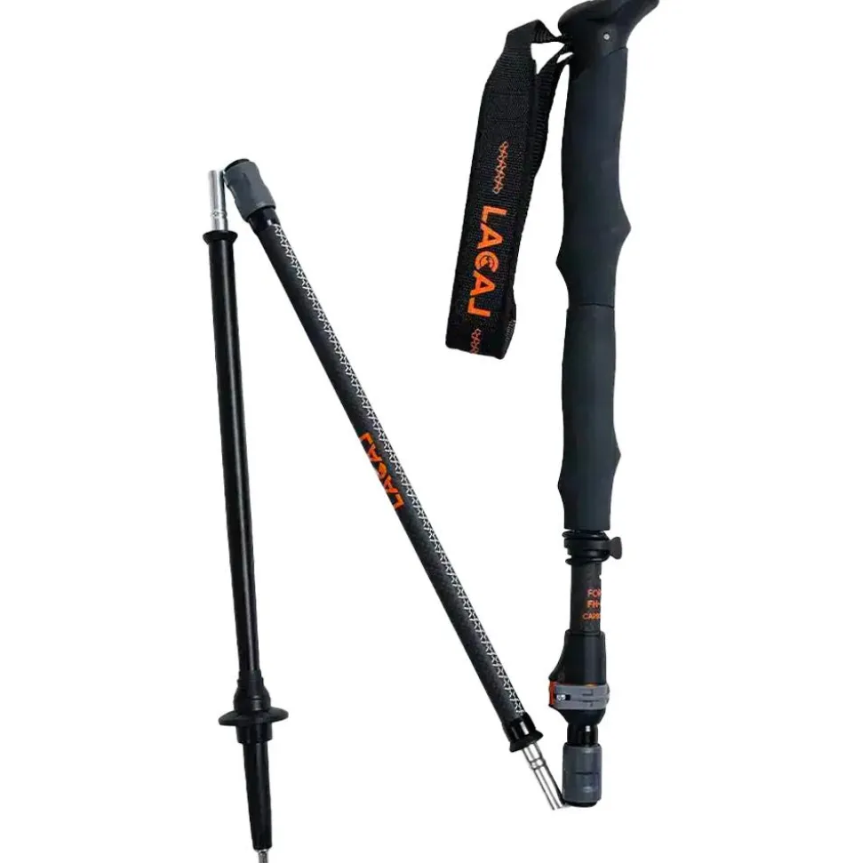 Bâton Lacal Quick Stick Compact Carbon Black Orange