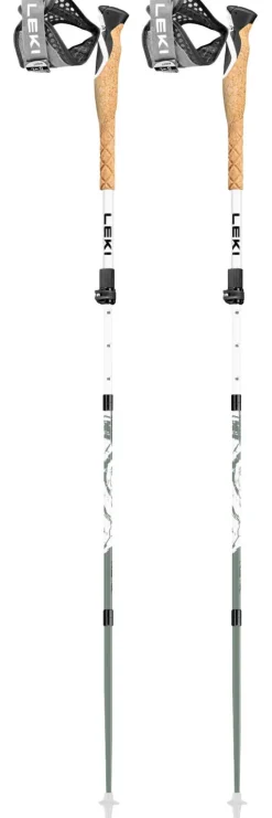 Bâton Leki Cross Trail Fx Superlite 110-130 cm White Envy Black