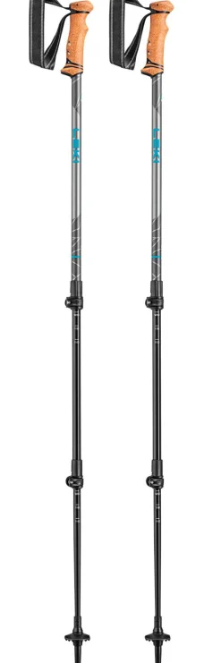 Bâton Leki Legacy Gunmetal Petrol Dark Anthracite