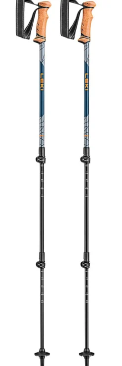 Bâton Leki Legacy Lite Orange Denim Blue Light Anthracite