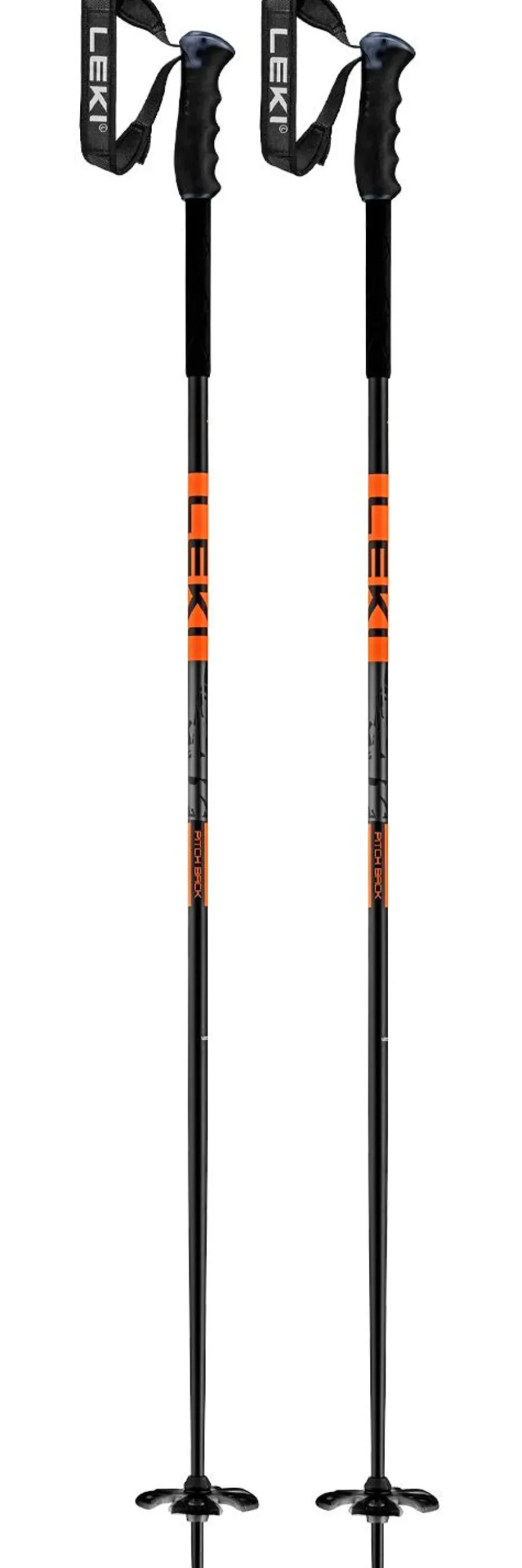 Bâton Leki Pitch Back Neon orange