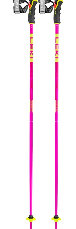 Bâton Leki Spitfire 3D Neonmagenta Neonyellow Berry