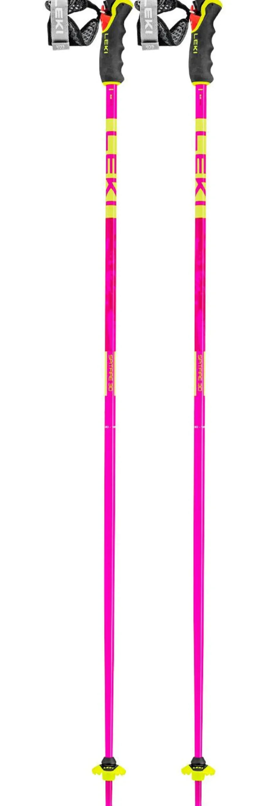 Bâton Leki Spitfire 3D Neonmagenta Neonyellow Berry