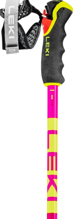 Bâton Leki Spitfire 3D Neonmagenta Neonyellow Berry