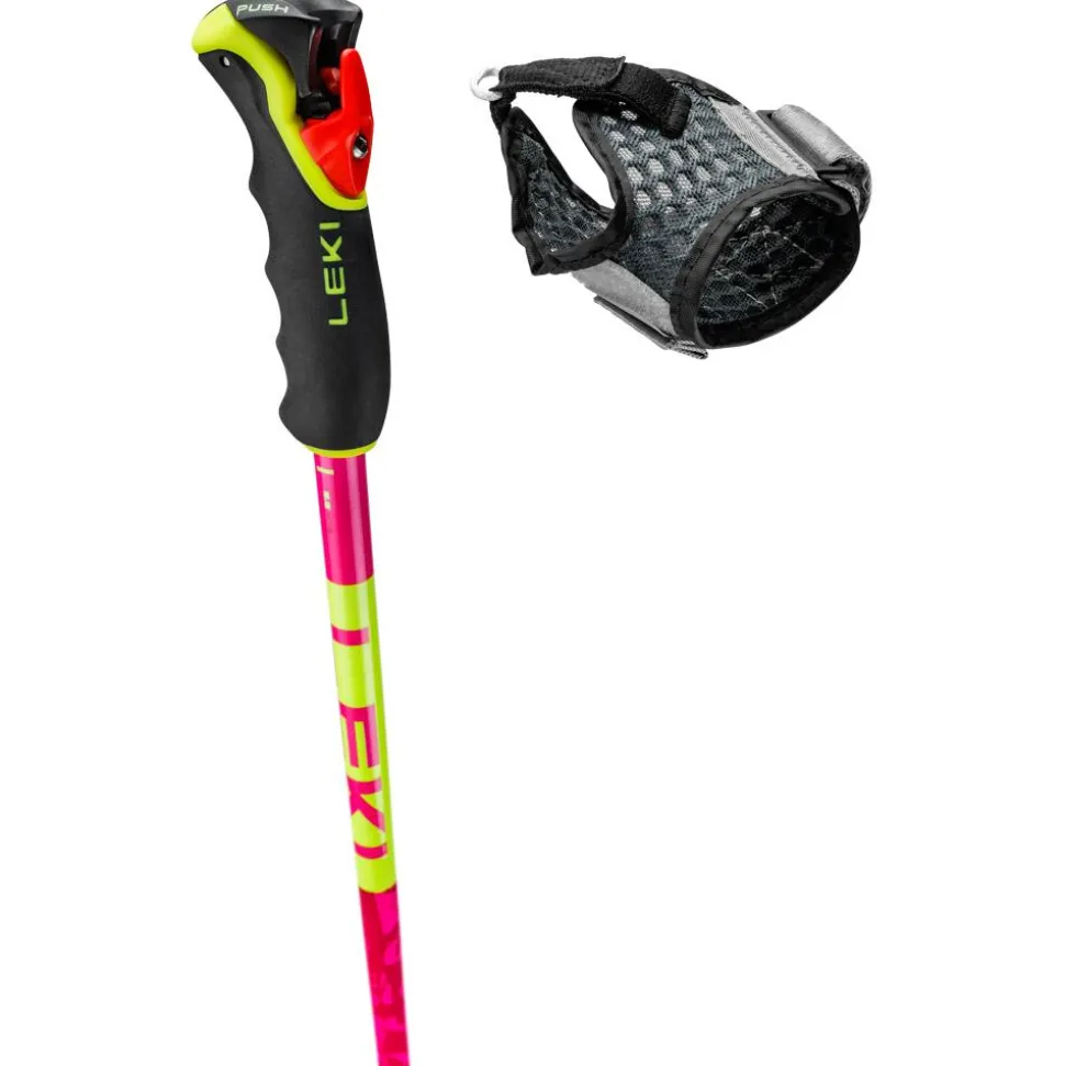 Bâton Leki Spitfire 3D Neonmagenta Neonyellow Berry