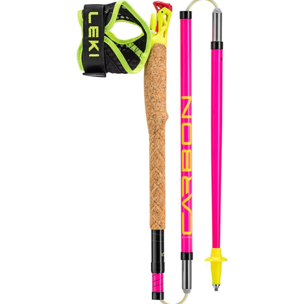 Bâton Leki Ultratrail Fx.One Neon Pink Neon Yellow