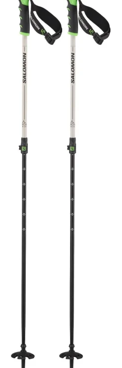 Bâton Salomon Mtn Alu S3 Rainy Day Green