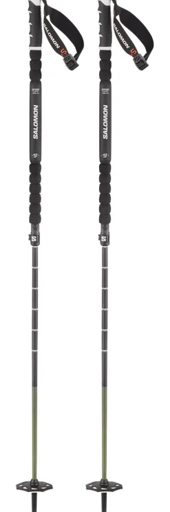 Bâton Salomon Steep Prime Vario S3 (100-135cm) Black White