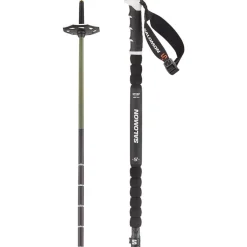 Bâton Salomon Steep Prime Vario S3 (100-135cm) Black White