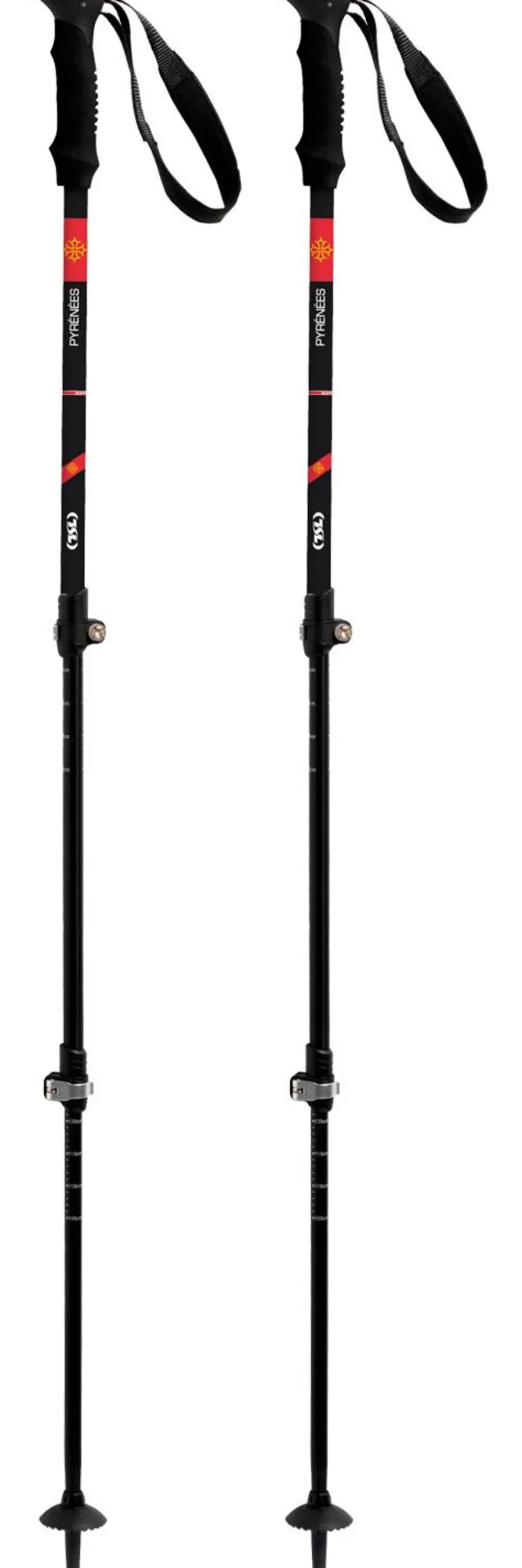 Bâton TSL Country Alu 3 Light 63-135cm Pyrénées