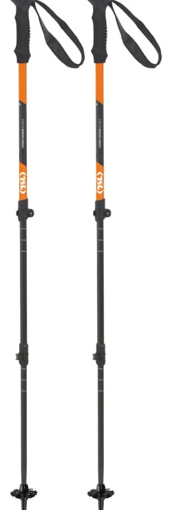 Bâton TSL Hiking Carbon 3 Light Twist Black Orange
