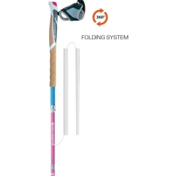 Bâton TSL Trail Carbon 4 Cork Short Women Flamingo