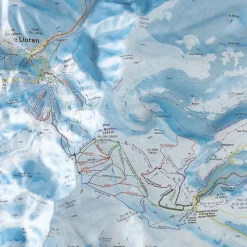 Carte 3D Deniveles Domaine Le Lioran