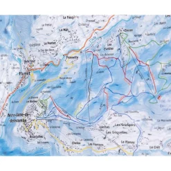 Carte 3D Deniveles Domaine Espace Diamant Les Saisies