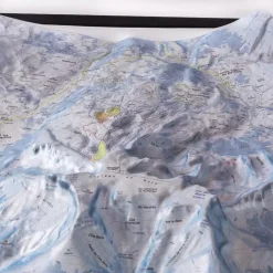 Carte 3D Deniveles Domaine du Devoluy