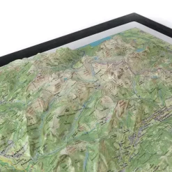 Carte 3D Deniveles Le Chablais Est