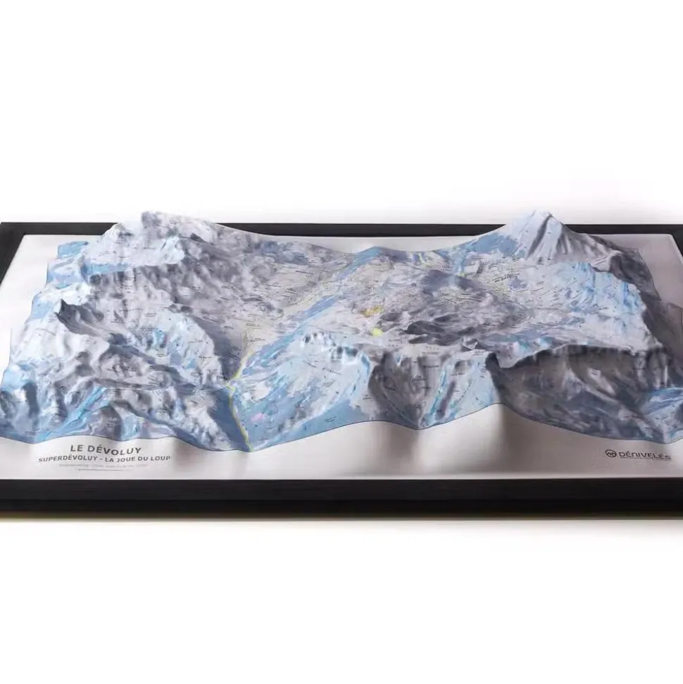Carte 3D Deniveles Le Devoluy