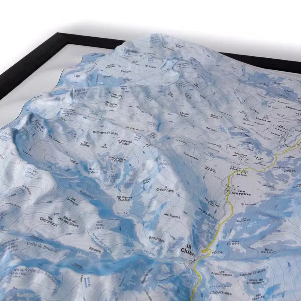 Carte 3D Deniveles Le Devoluy