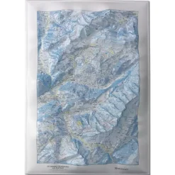 Carte 3D Deniveles Le Grand-Bornand - La Clusaz
